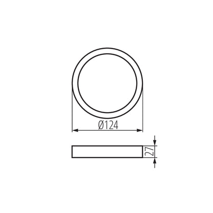 Accessory for downlight fittings SP FRAME N