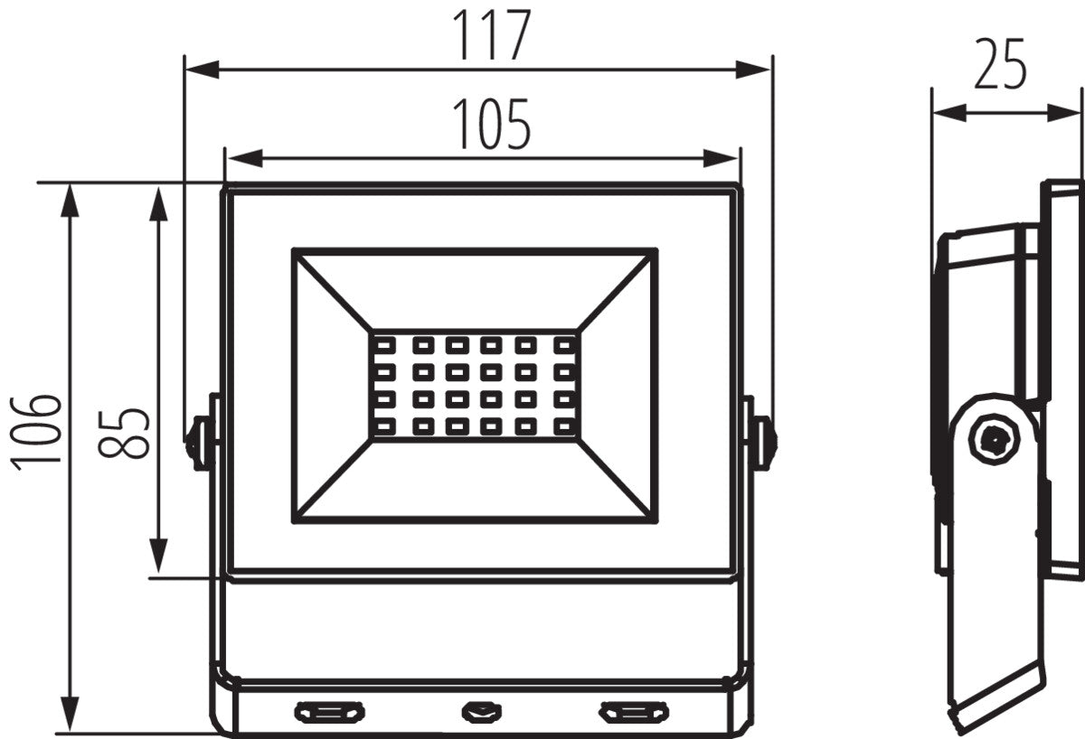 LED floodlight GRUN NV