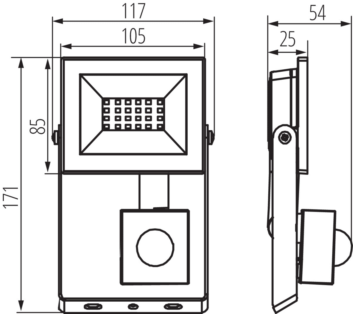 LED floodlight GRUN NV