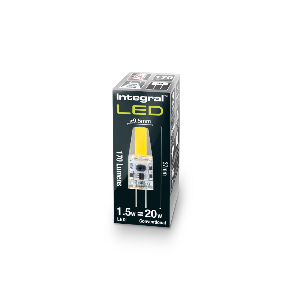 G4 BULB 170LM 1.5W 4000K NON-DIMM 300 BEAM CLEAR INTEGRAL - ILG4NE006