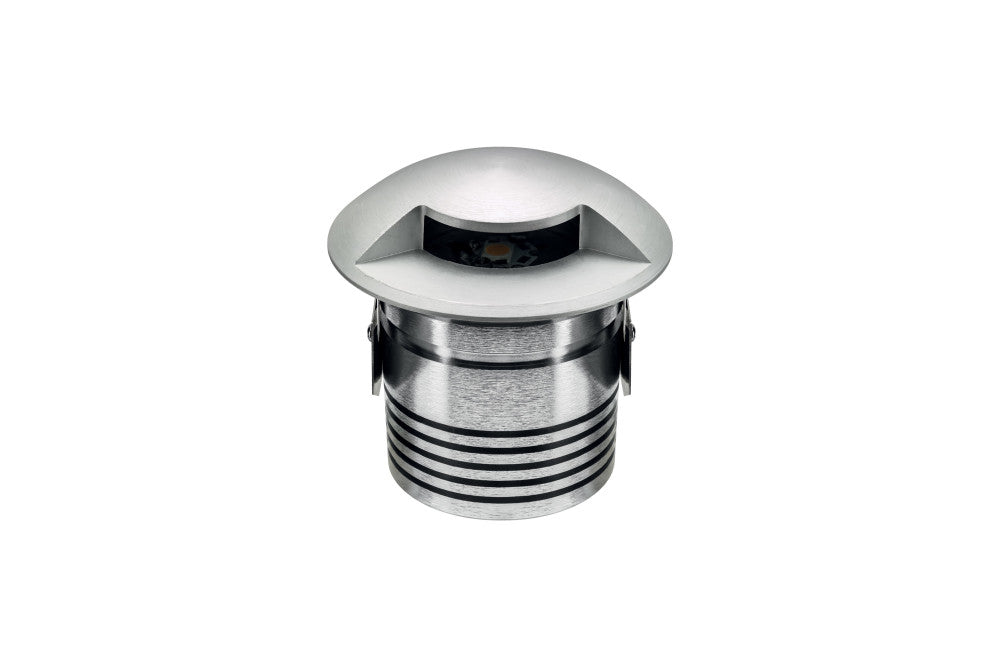 OUTDOOR IN GROUND UPLIGHT WITH H2O STOP IP67 45LM 4.5W 3000K PATHLIGHT 1 WAY BRUSHED ALUMINIUM INTEGRAL - ILGDA003