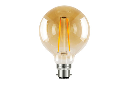 SUNSET GLOBE G95 B22 170LM 2.5W 1800K NON-DIMM 300 BEAM AMBER INTEGRAL - ILGLOBB22N004