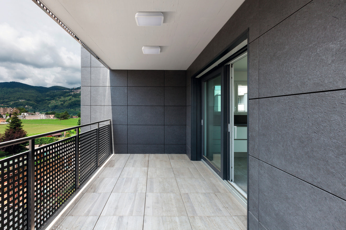 Ceiling-mounted LED light fitting BENO LED