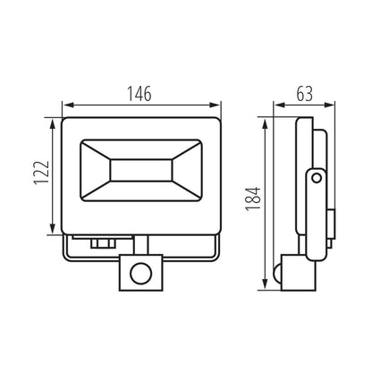 LED floodlight ANTEM LED