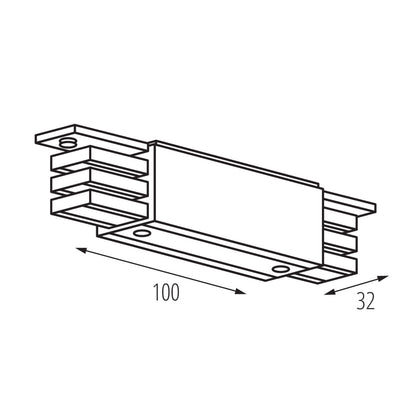 I-type straight internal connector TEAR N