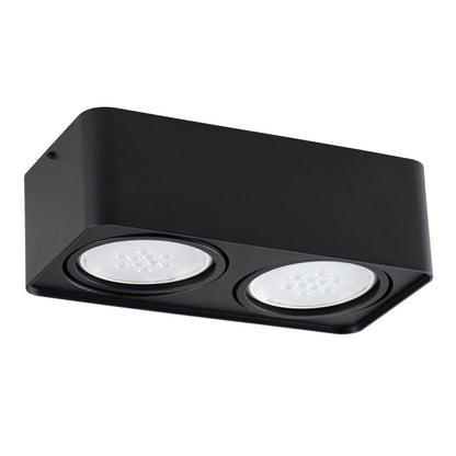 Ceiling-mounted spotlight fitting TUBEO ES