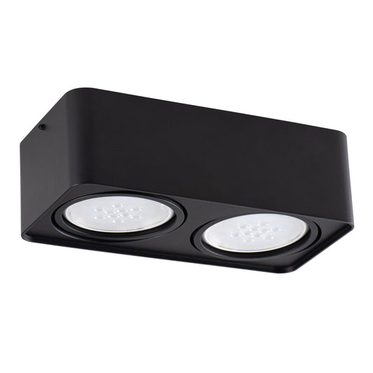 Ceiling-mounted spotlight fitting TUBEO ES