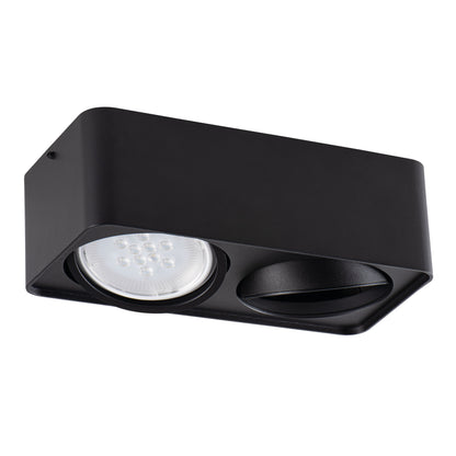Ceiling-mounted spotlight fitting TUBEO ES