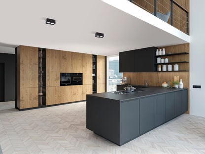 Ceiling-mounted spotlight fitting TUBEO ES