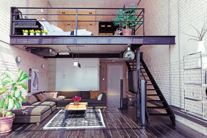 Ceiling-mounted LED light fitting BENO LED