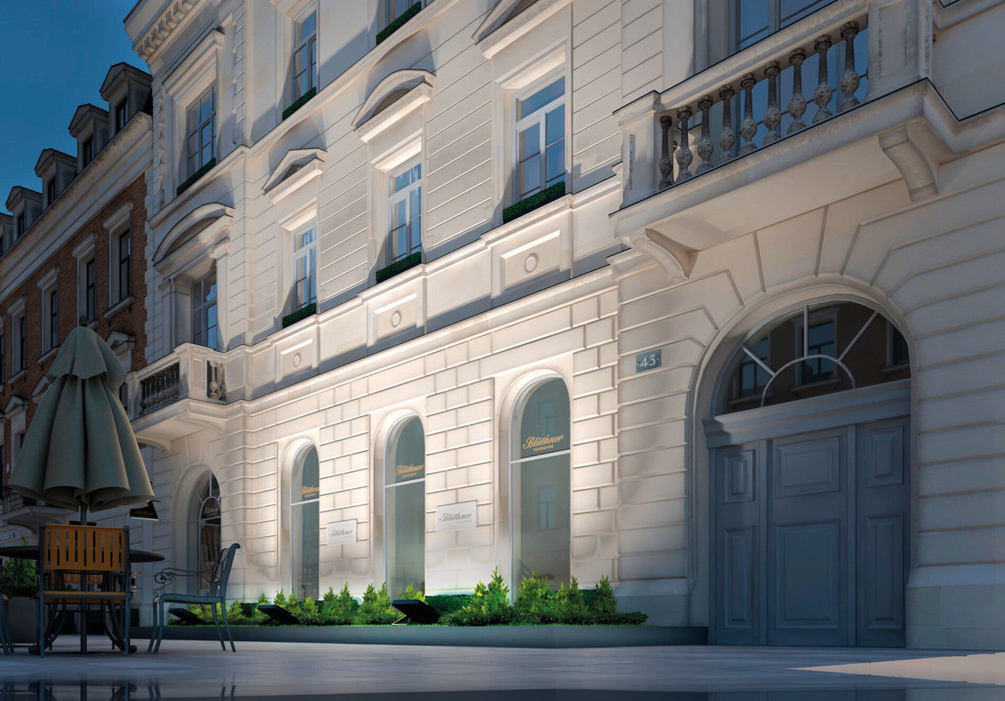 LED floodlight FL AGOR LED