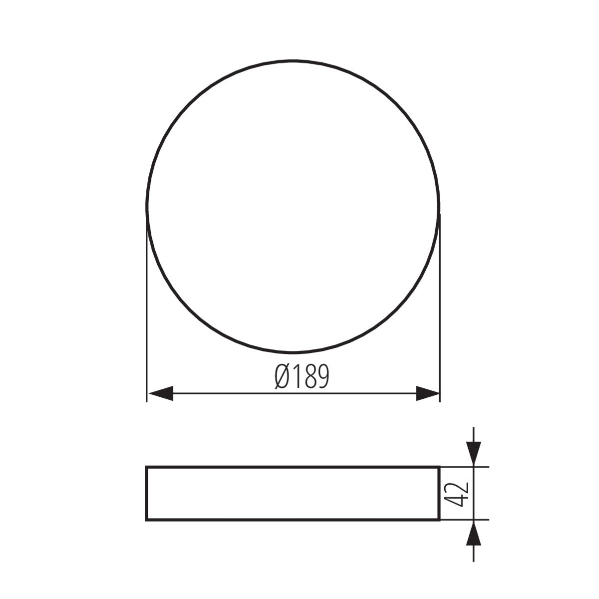 Accessory for downlight fittings AREL FRAME