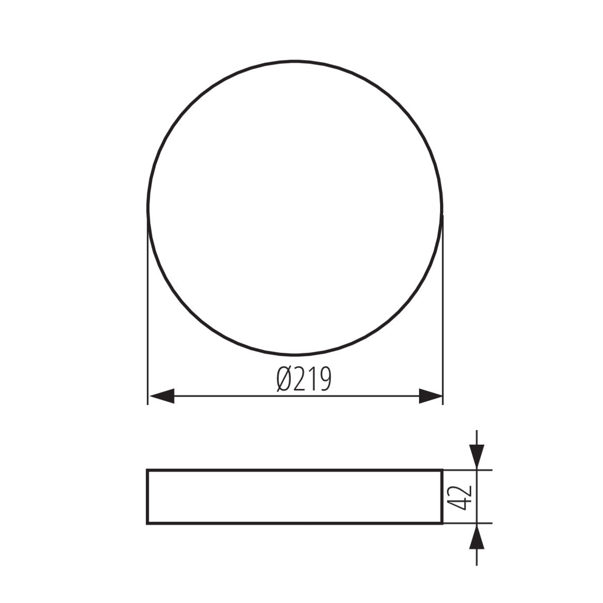 Accessory for downlight fittings AREL FRAME