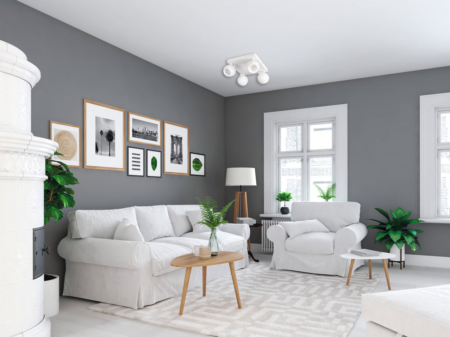 Wall & ceiling lighting fitting GALOBA