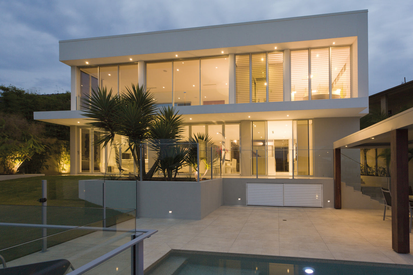 Recessed light fitting GLASI LED