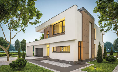 Recessed light fitting GLASI LED