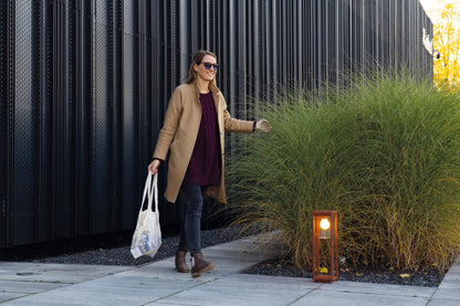 Garden light fitting with replaceable light source VIMO