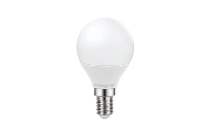 GOLF BALL BULB E14 470LM 4.9W 2700K DIMMABLE 240 BEAM FROSTED INTEGRAL - ILGOLFE14DC044