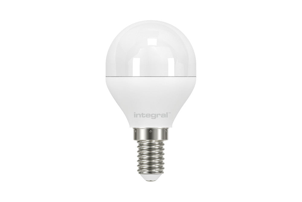 GOLF BALL BULB E14 470LM 4.2W 2700K NON-DIMM 240 BEAM FROSTED INTEGRAL - ILGOLFE14NC016