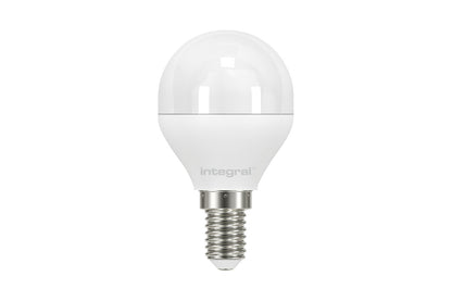 GOLF BALL BULB E14 470LM 4.2W 2700K NON-DIMM 240 BEAM FROSTED INTEGRAL - ILGOLFE14NC016