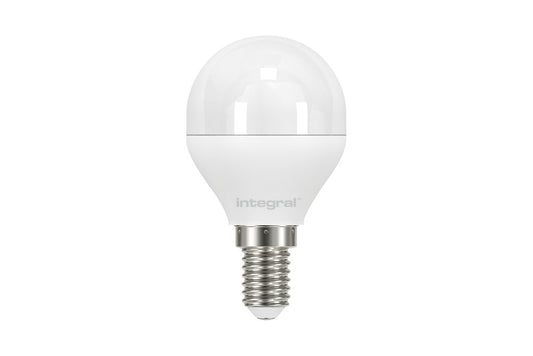 GOLF BALL BULB E14 470LM 4.2W 2700K NON-DIMM 240 BEAM FROSTED INTEGRAL - ILGOLFE14NC016