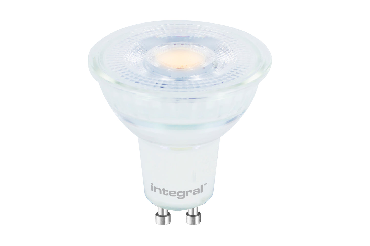 GLASS GU10 BULB 400LM 3.6W 2700K DIMMABLE 36 BEAM INTEGRAL - ILGU10DC086