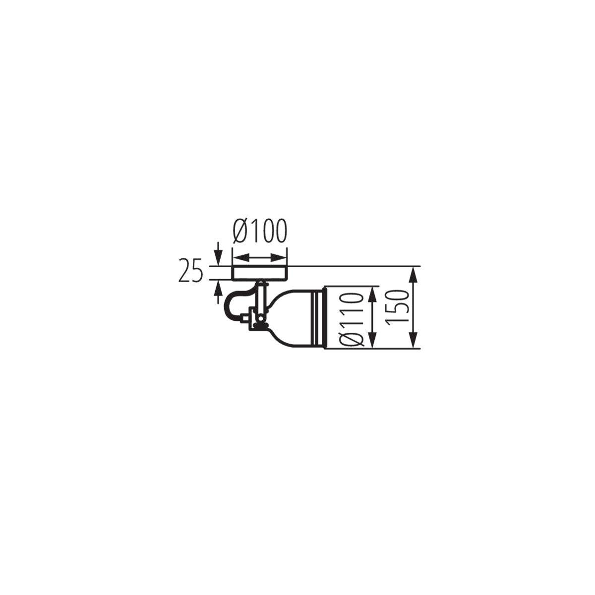 Wall & ceiling lighting fitting DERATO