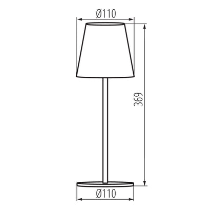 LED table lamp INITA LED IP54