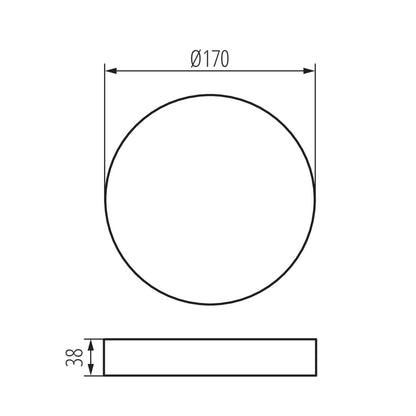 Accessory for downlight fittings TAVO FRAME