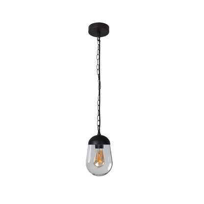 Garden light fitting with replaceable light source LIEGO