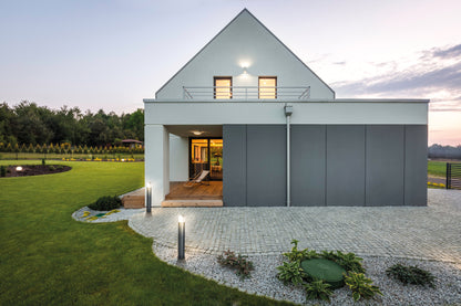 Garden light fitting with replaceable light source PRESO