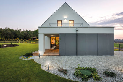 Garden light fitting with replaceable light source PRESO