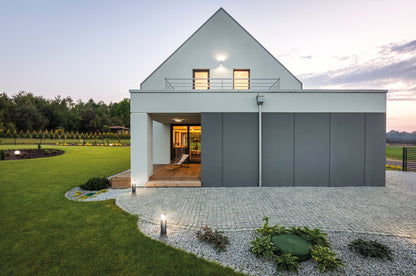 Garden light fitting with replaceable light source PRESO