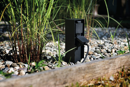 Garden post with 230V sockets DASTO