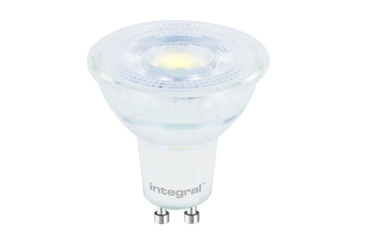GLASS GU10 BULB 400LM 3.6W 6500K NON-DIMM 36 BEAM INTEGRAL - ILGU10NG085