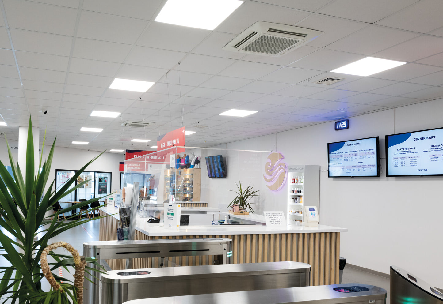 Flush-mounted LED panel without power supply included BLINGO CV