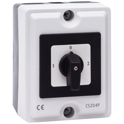 Changeover Switch, Rotary 4P AC21 IP65