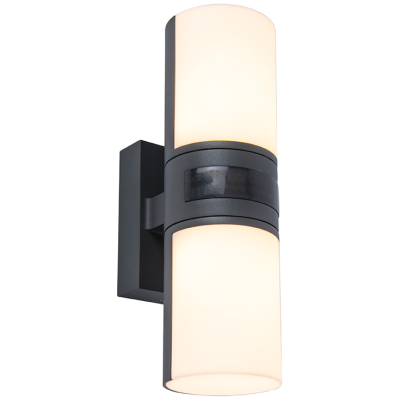 Wall Light, Cyra LED Wall 3000K IP54, c/w Opal Polycarbonate Diffuser