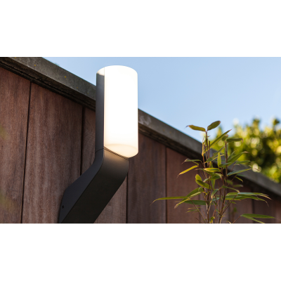 Wall Light, Bati LED Wall 4000K IP44, c/w Opal Polycarbonate Diffuser