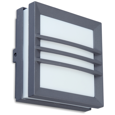 Wall Light, Seine LED 3000K IP54, c/w Grille Cover