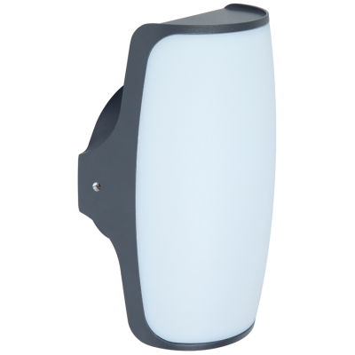 Wall Light, LED 3000K 770lm IP54, c/w Opal Polycarbonate Diffuser