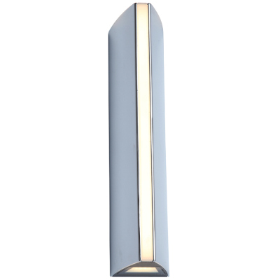 Wall Light, Leo LED Wall 3000K IP54, c/w Opal PC & Glass Diffuser