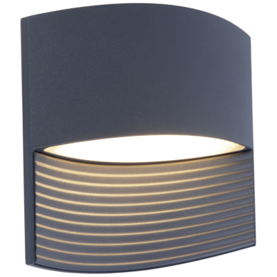 Wall Light, Lotus LED Wall 3000K IP54, Pearlescent Polycarbonate Diffuser