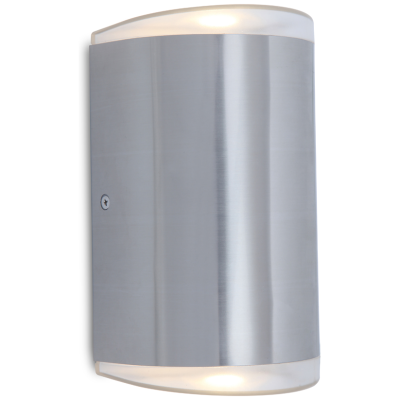 Wall Light, Path LED Wall 3000K IP54, Opal & Clear Polycarbonate Diffuser