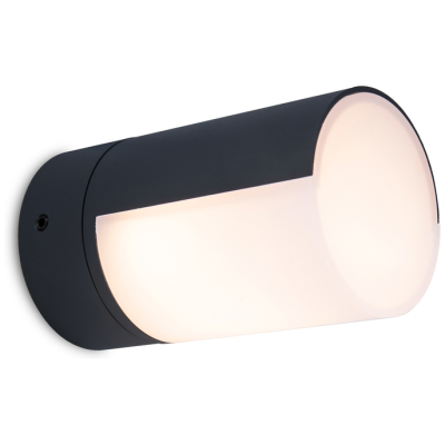 Wall Light, Cyra LED 3000K 500lm IP54, c/w Opal Polycarbonate Diffuser