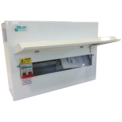 Consumer Unit, 16 Module 14 Way c/w DP Isolator, IP20
