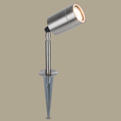 Spike Light, Rado Outdoor Spike LED IP44, c/w Clear Glass Diffuser