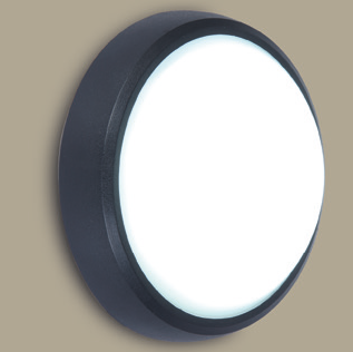 Bulkhead, Slimline Bulkhead LED 3000K IP54, c/w Opal Polycarbonate Diffuser