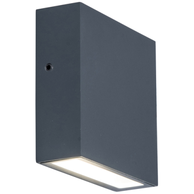 Wall Light, Gemini XF LED 4000K 800lm IP54, c/w Clear Glass Diffuser