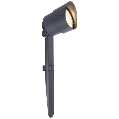 Spike Light, Explorer Spike LED 3000K IP54, c/w Clear Polycarbonate Diffuser